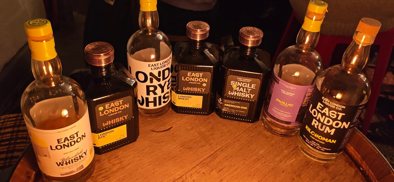 East London Liquor Co. Tasting Review